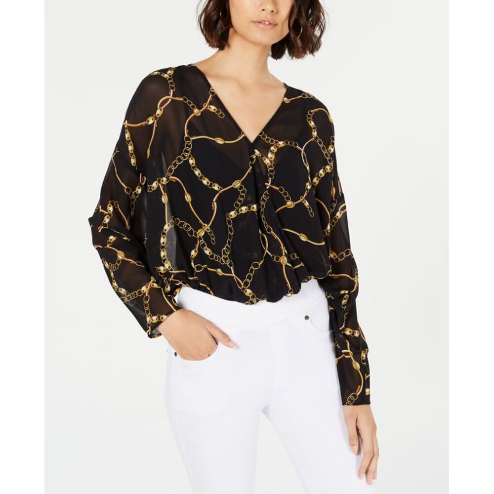 Leyden Leopard Print Dolman Sleeve Bodysuit